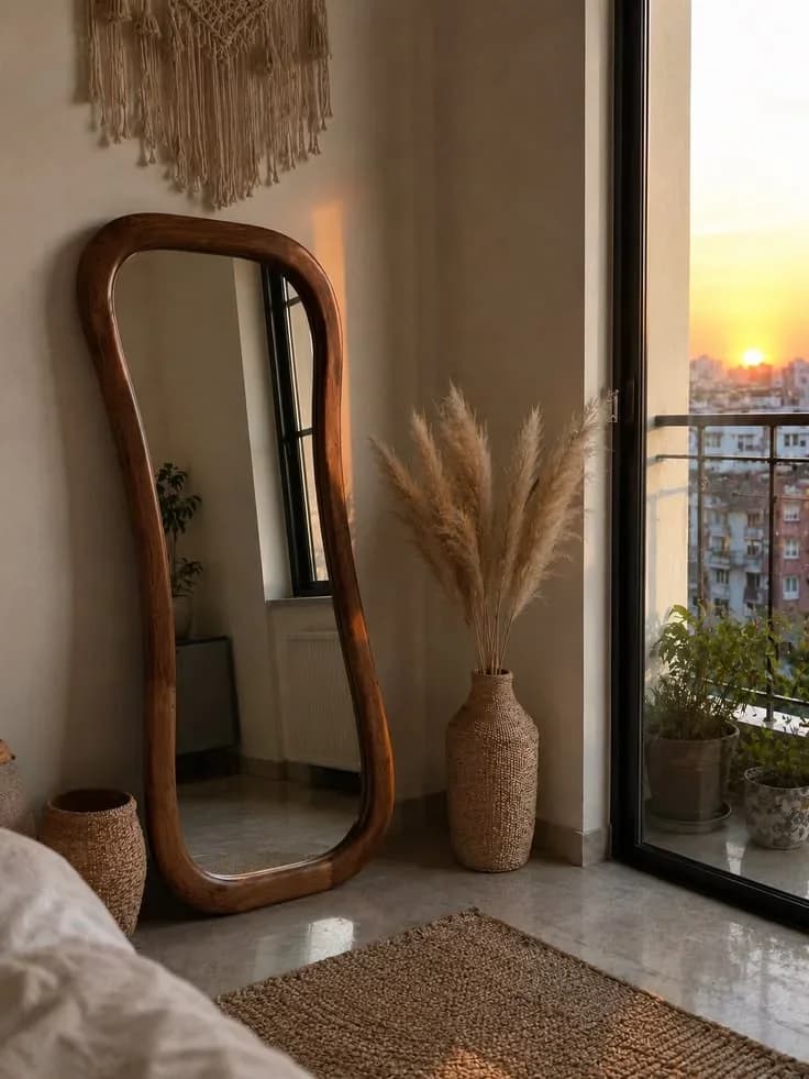 Length floor miroir