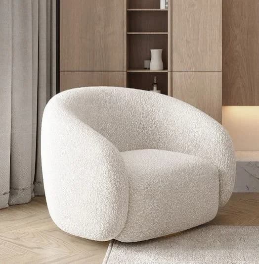 Cozy bouclette fauteuil