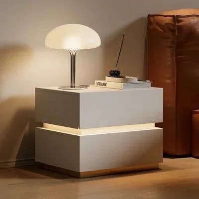 Textured table de nuit