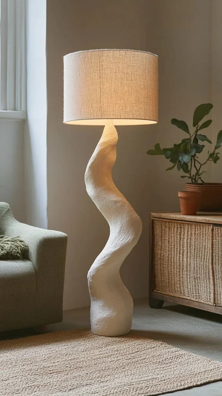 Lampadaire wavy