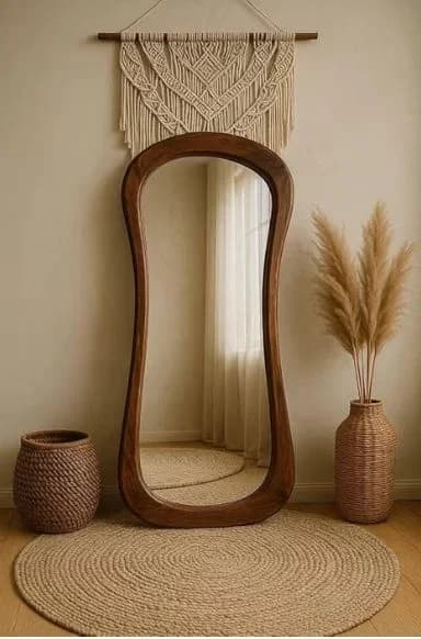 Length floor miroir